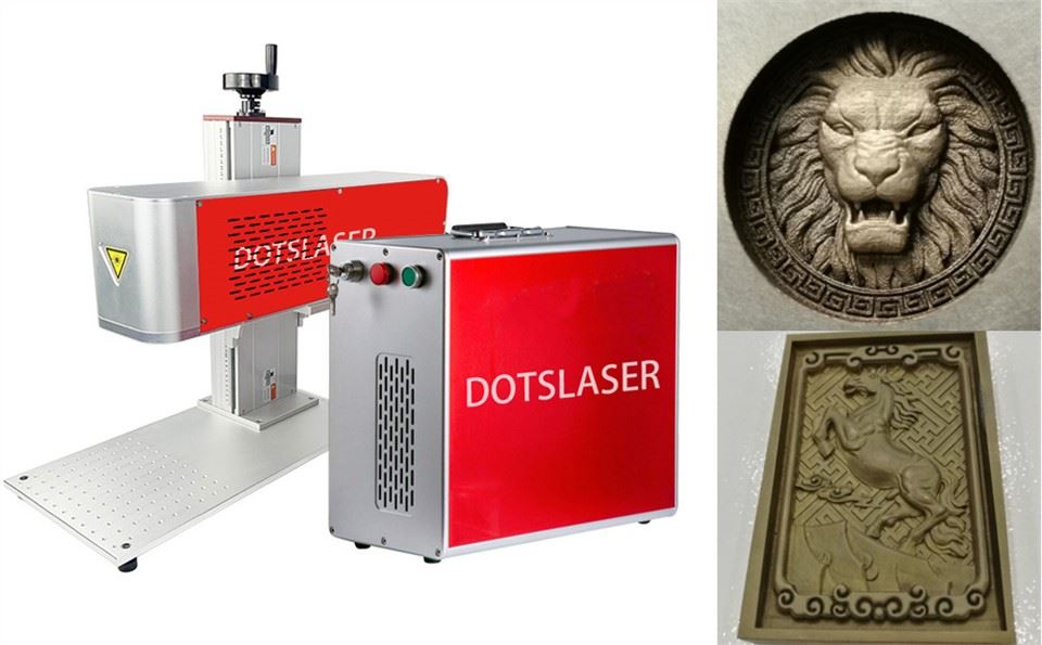 3D laserski marker zakrivljene površine