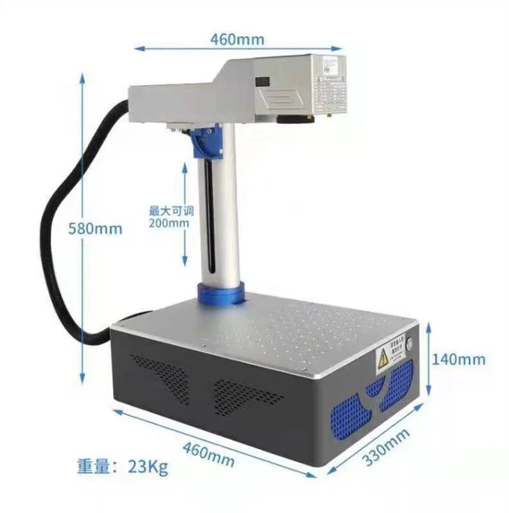 Desktop fiber laser machine