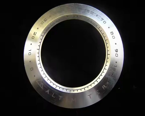 Delicate numbers marking by UV laser